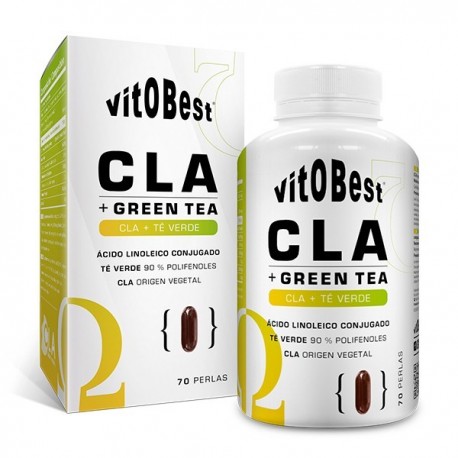 CLA+Green Tea 70perlas - Nutrición deportiva