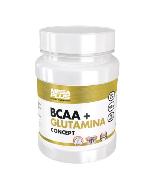 BCAA + Glutamina Concept 500g